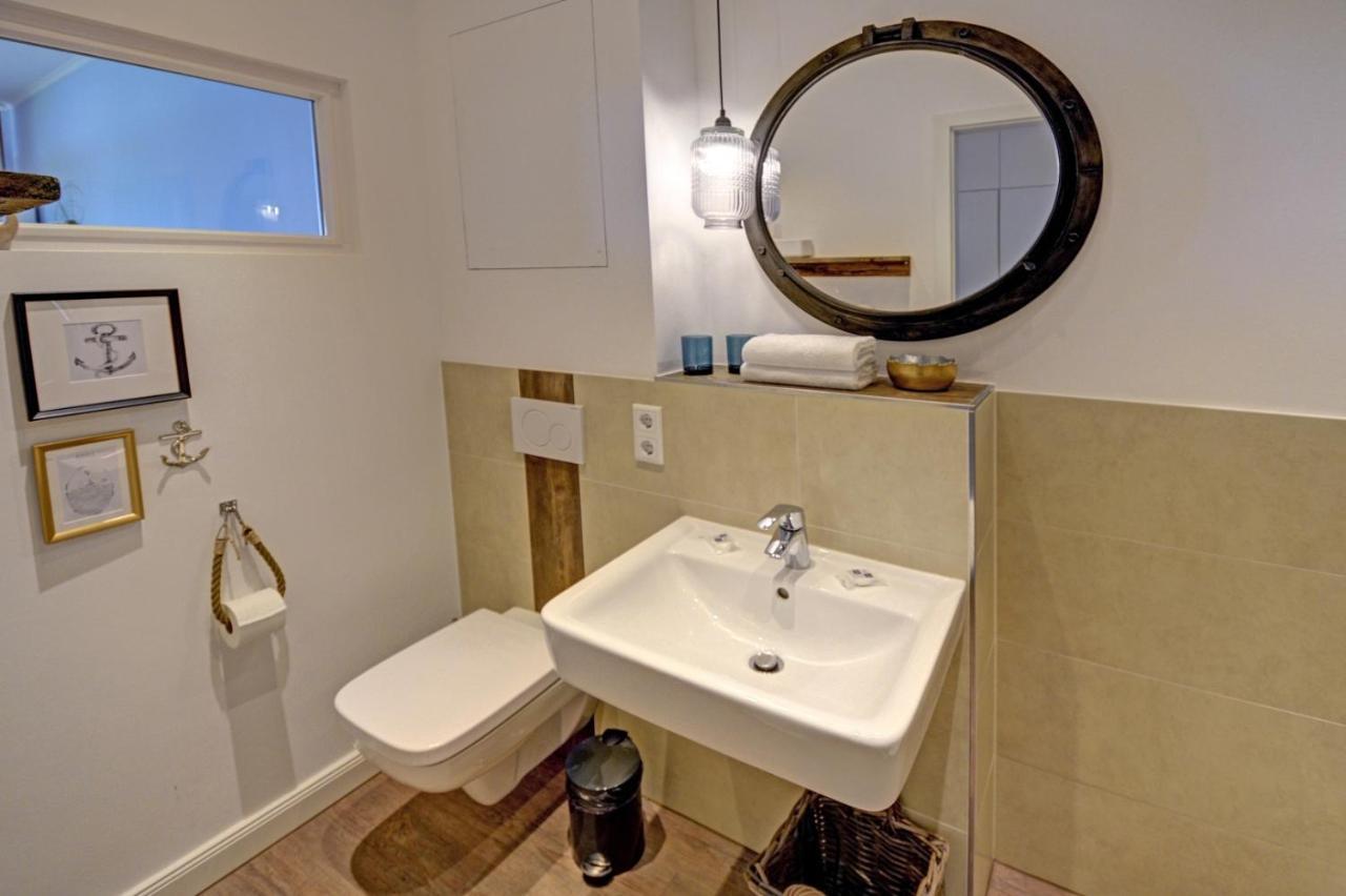 Fewo1846 Intermar - Marina Del Rey - Elegantes Studioapartment Mit Meerblick Und Eigenem Strandkorb Глюксбург Экстерьер фото