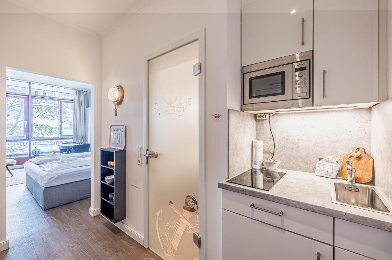 Fewo1846 Intermar - Marina Del Rey - Elegantes Studioapartment Mit Meerblick Und Eigenem Strandkorb Глюксбург Экстерьер фото